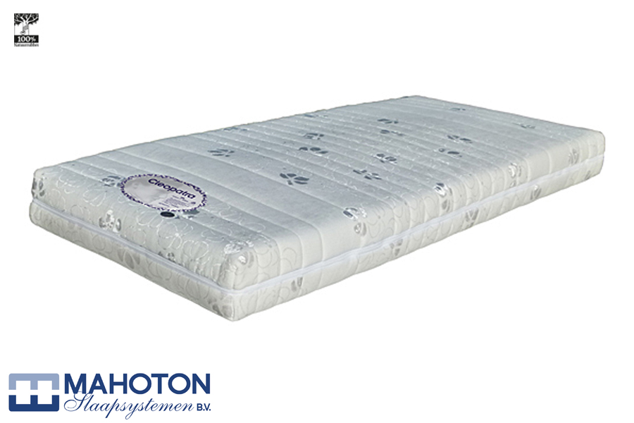 Vlot Vegetatie Pluche pop Cleopatra 100% Natuurlatex matras | Slaapspecialist Jongerius Houten