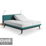 avek ledikant blauw groen