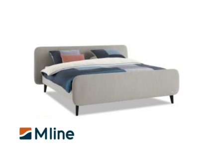 mline ledikant grijs